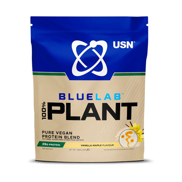 USN 100% Plant Protein, растительный протеин без сахара