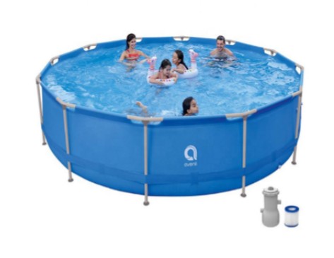 Бассейн каркасный Round Steel Frame Pool, 360х76 см