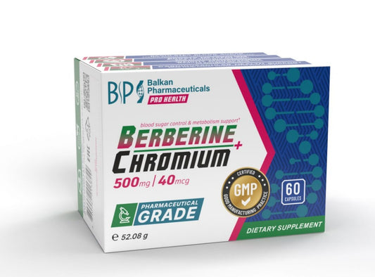 Жиросжигатель Берберин Хром для контроля веса