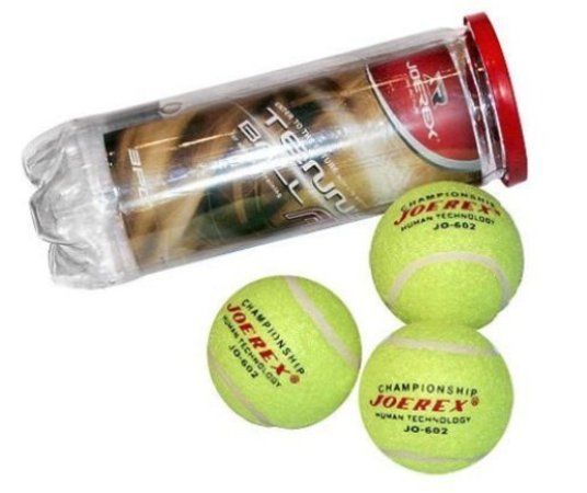 Мячи для большого тенниса Joerex JO602, 3 шт
