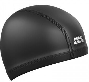 Шапочка для плавания с полиуретановым покрытием, комфорт