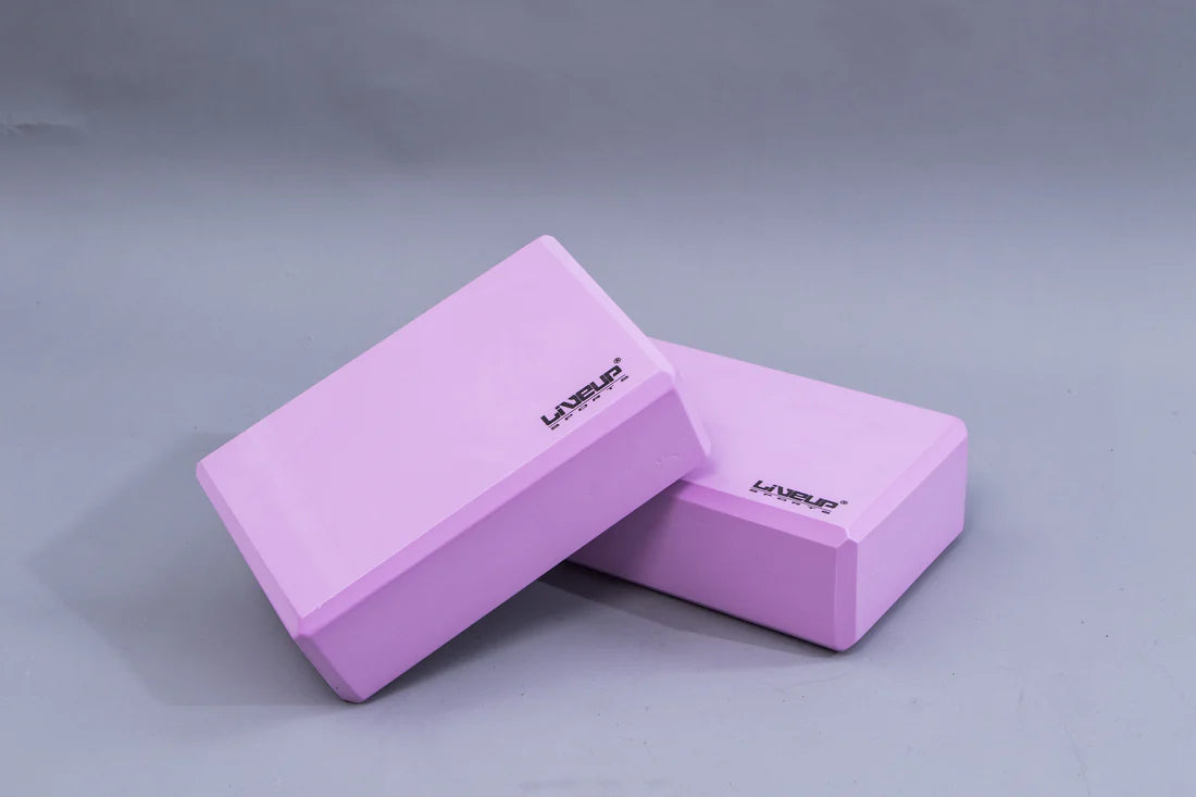 Блок для йоги LiveUp LS3233, надежная опора для занятий