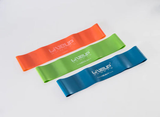 Фитнес резинки LiveUp для упражнений, тренировок и йоги