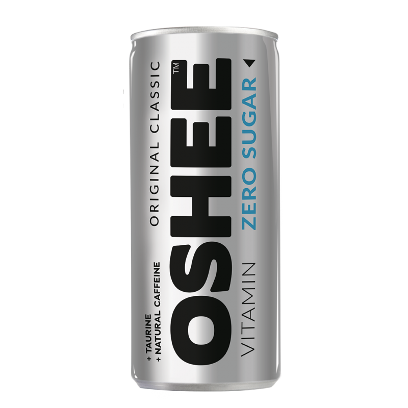 Газированный энергетический напиток с витаминами и кофеином