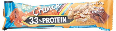 Протеиновый батончик 33% Crunch Protein, альтернатива сладостям