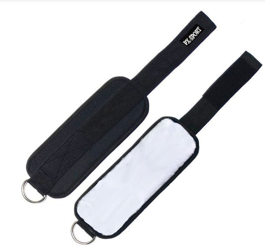 Тёплые синтетические наручи с липучкой, чёрные