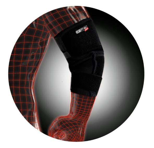 Эластичный фиксатор локтя для поддержки и облегчения боли