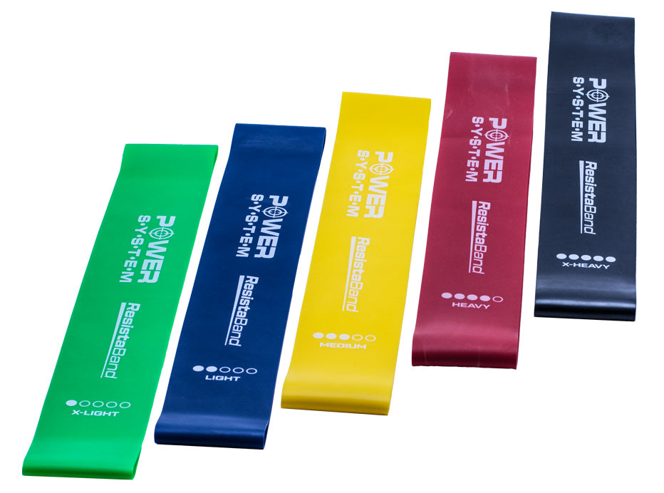 Комплект фитнесс лент для тренировок и тонуса мышц