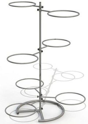 Стойка для фитболов, хранение до 7 мячей разного размера