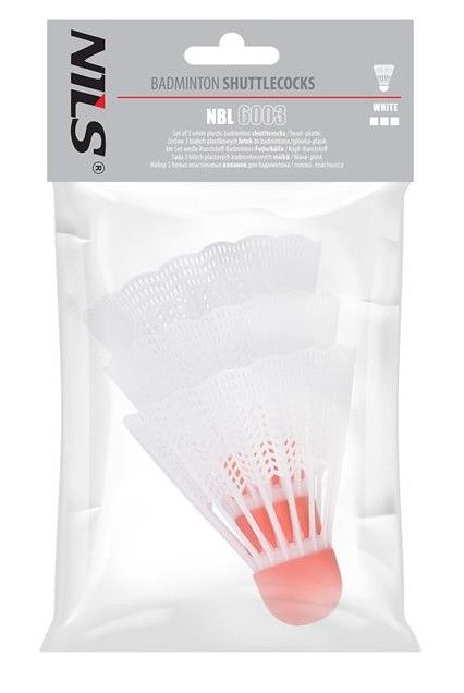 Nbl6003 nylon shuttlecocks 3 pcs. nils 14-30-100