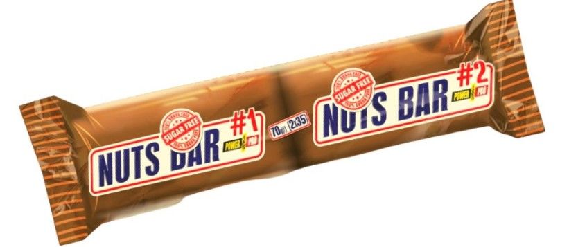Низкоуглеводный батончик Nuts bar, вкусный перекус