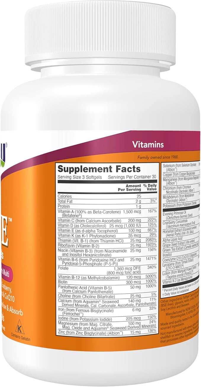 Now Foods, EVE Women's Multi, 90 Softgels