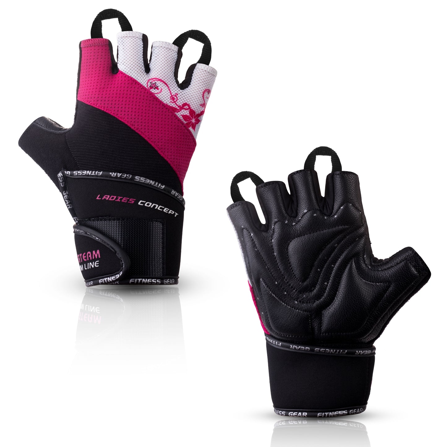 Стильные фитнес-перчатки для женщин, защита и комфорт