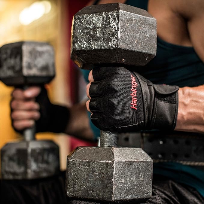 Перчатки Pro Wristwrap для фитнеса с поддержкой запястья