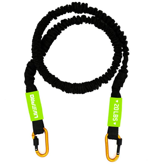 Амортизатор латексный с карабином, длина 120 см