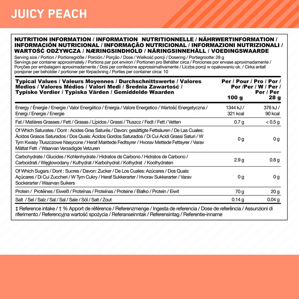 Clear Protein Plant Isolate 280 г – растительный протеин ON