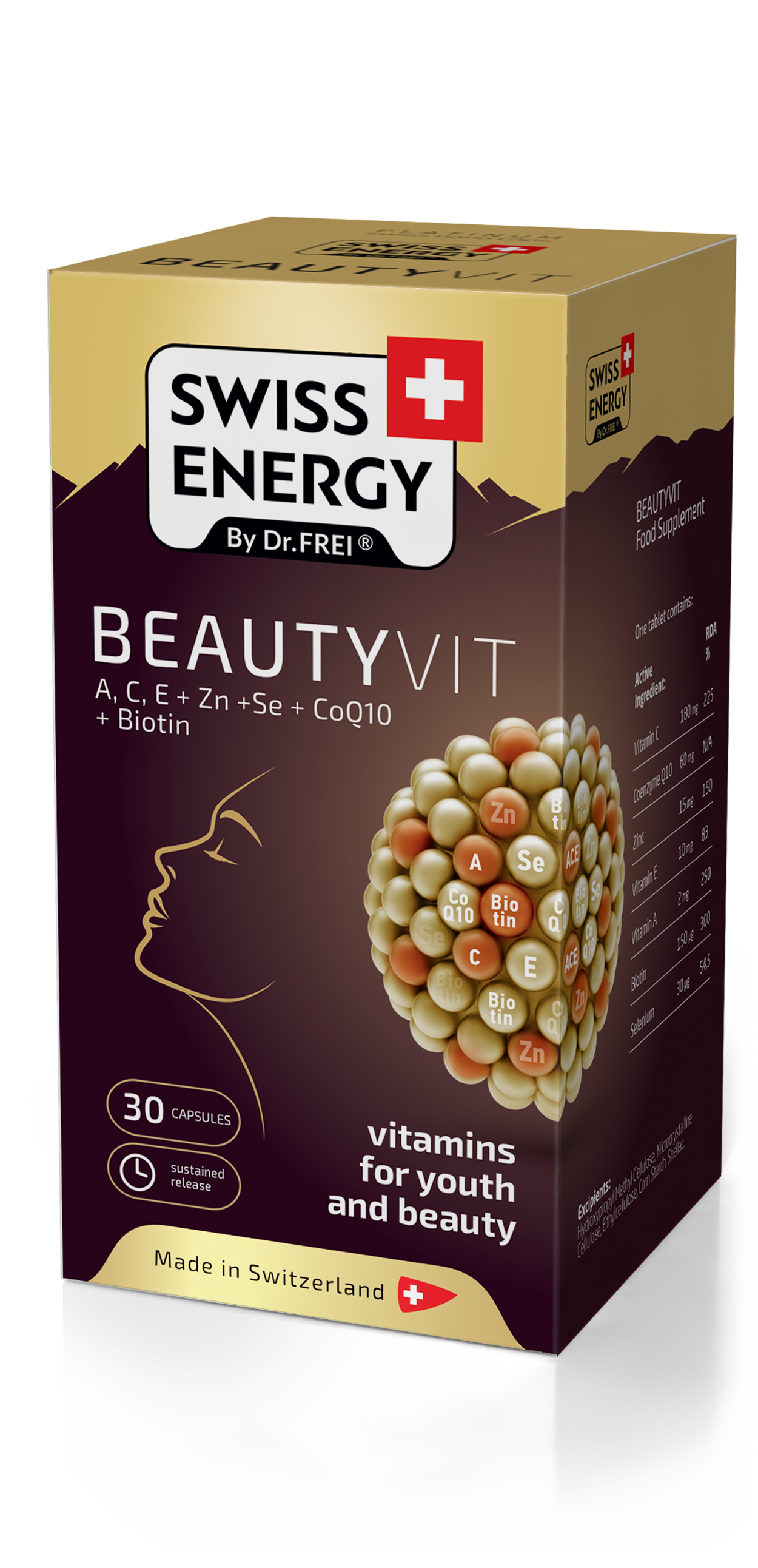 SWISS ENERGY BEAUTYVIT, витамины для красоты и здоровья