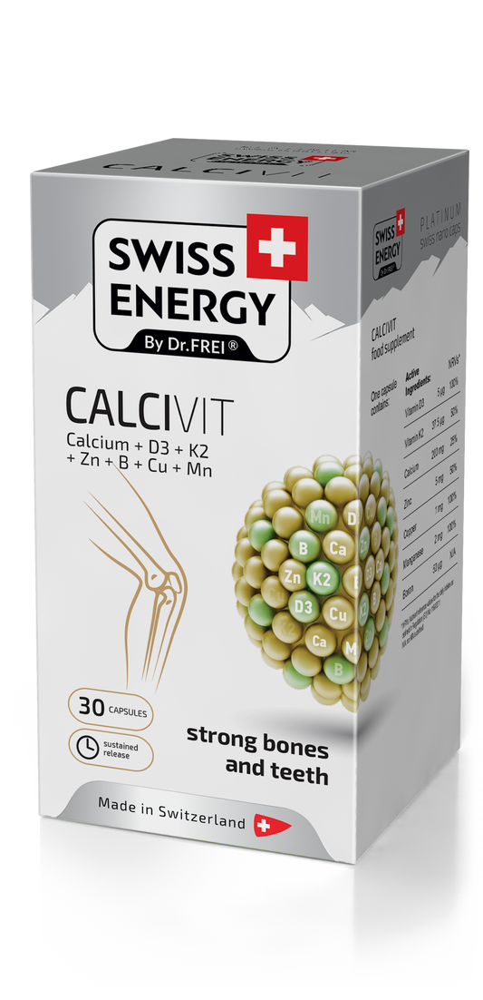 SWISS ENERGY CALCIVIT, комплекс для здоровья костей и зубов