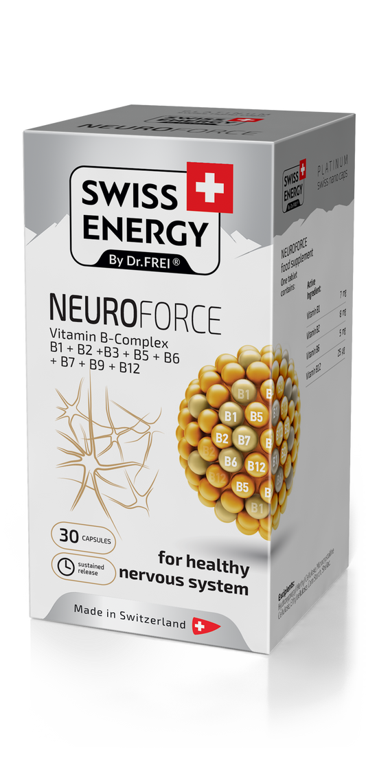 SWISS ENERGY NEUROFORCE, комплекс для поддержки нервной системы