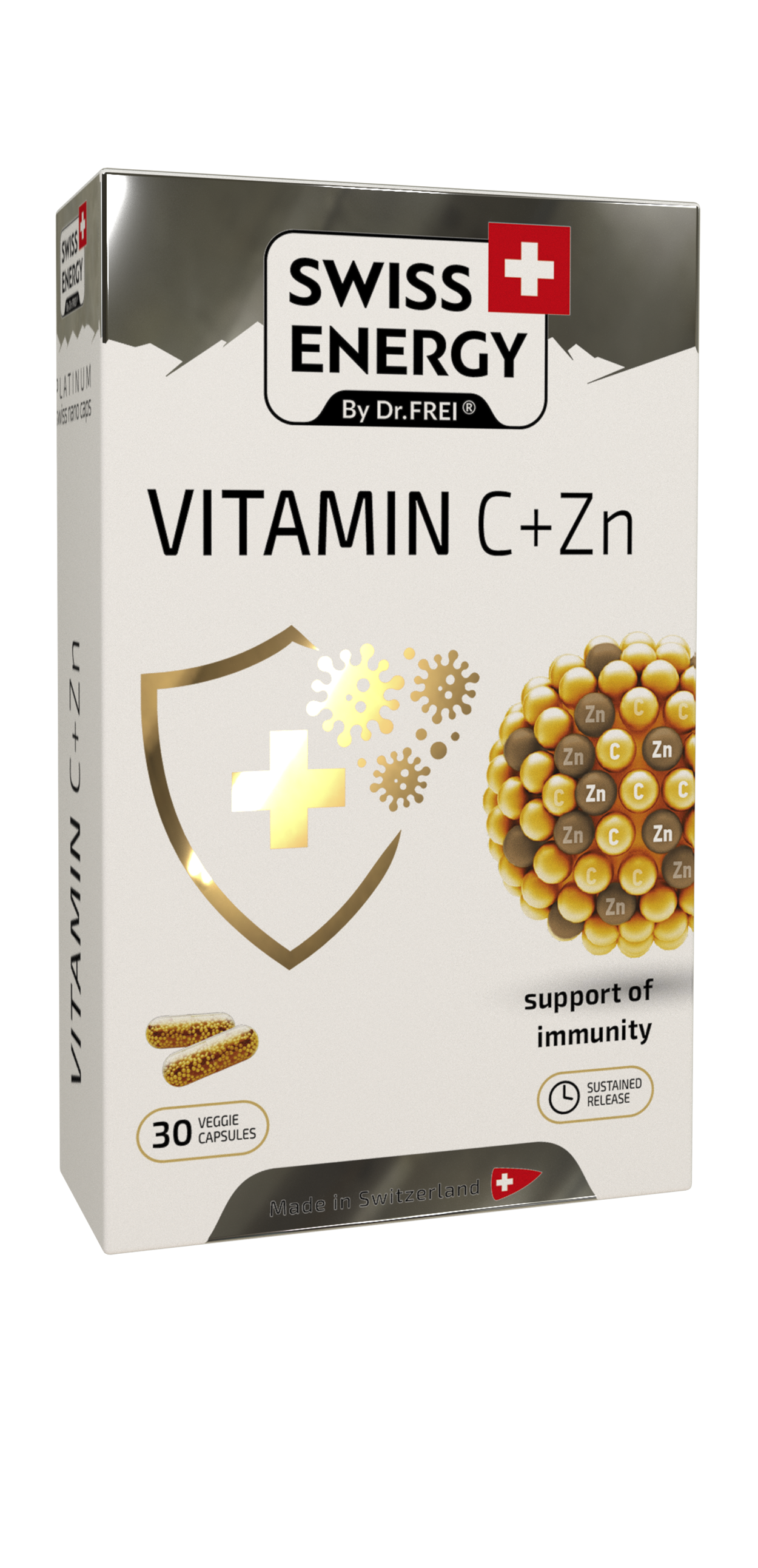 Витамин С и цинк для поддержки иммунитета и здоровья