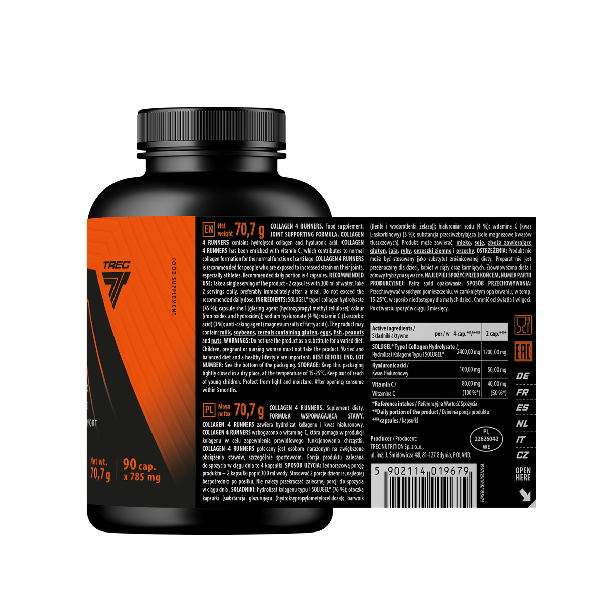 Collagen 4 Runners, поддержка здоровья суставов спортсменов