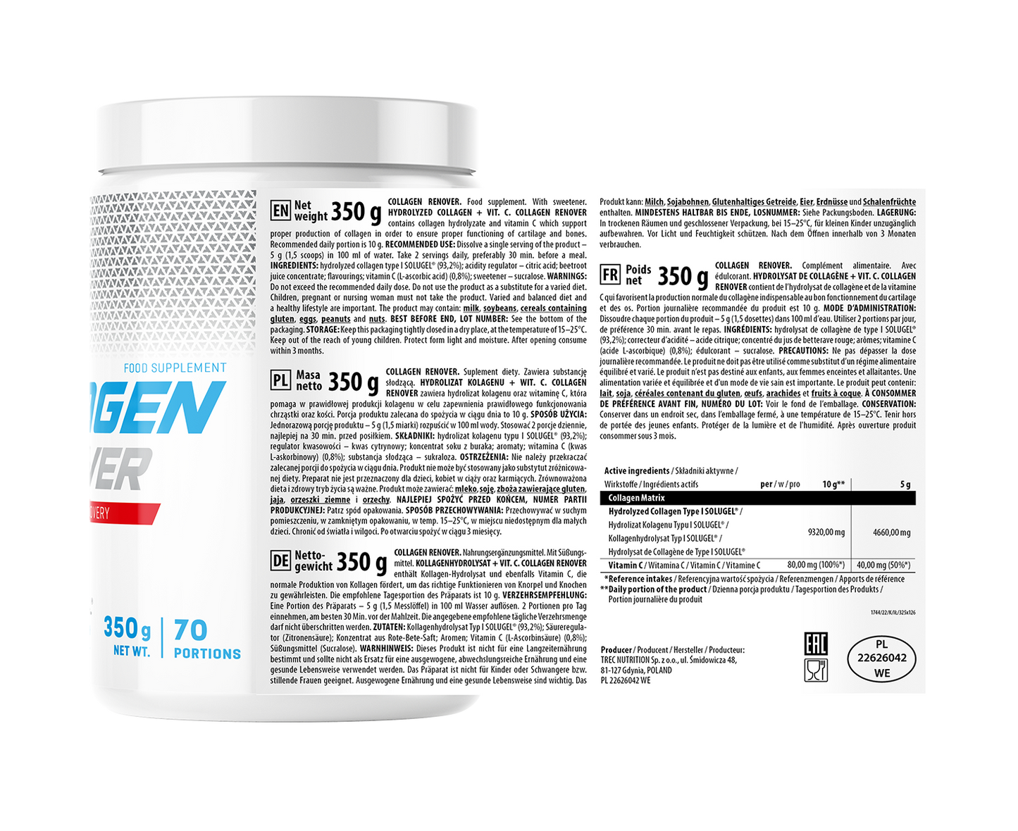 COLLAGEN RENOVER для восстановления суставов и здоровья