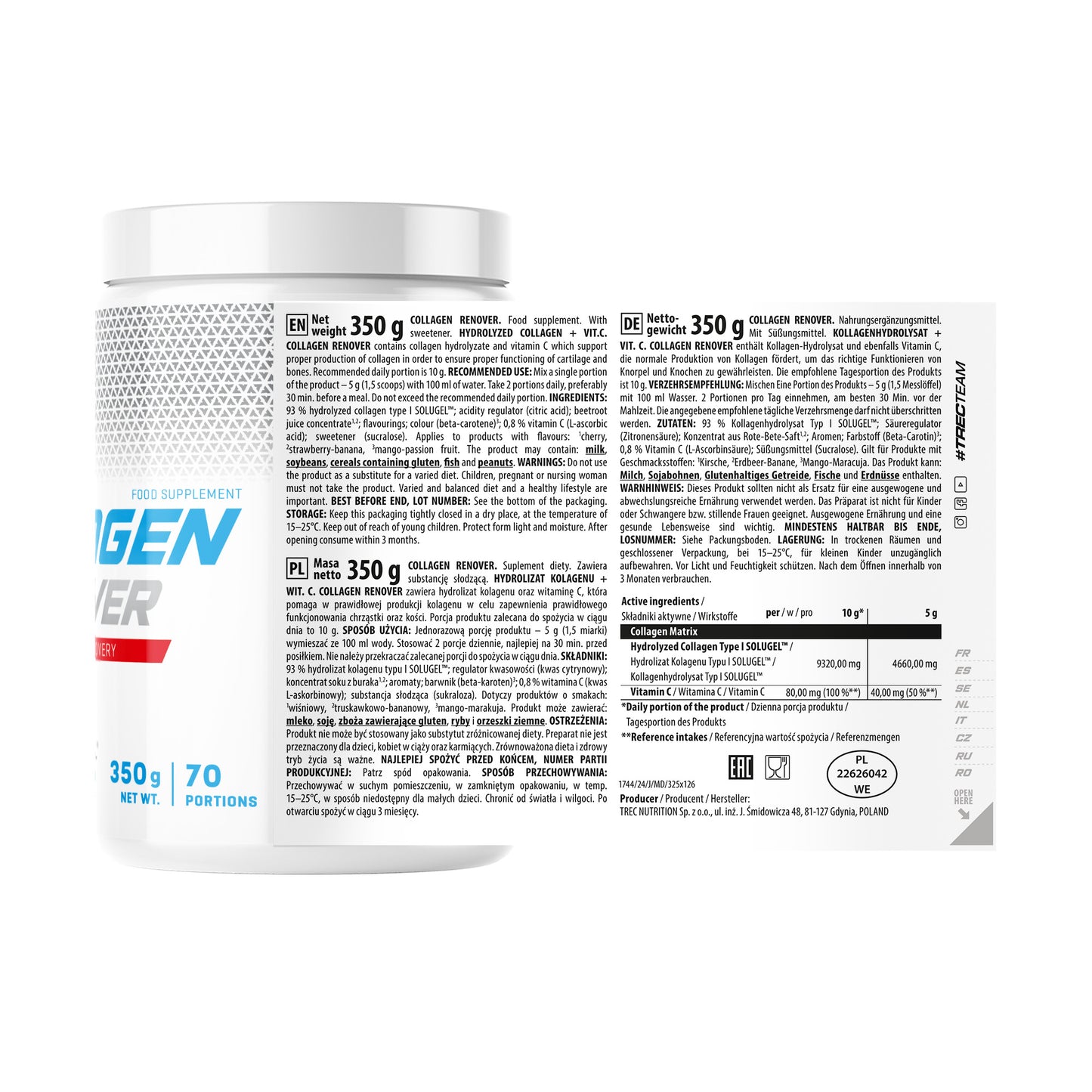 COLLAGEN RENOVER для здоровья суставов и коллагена