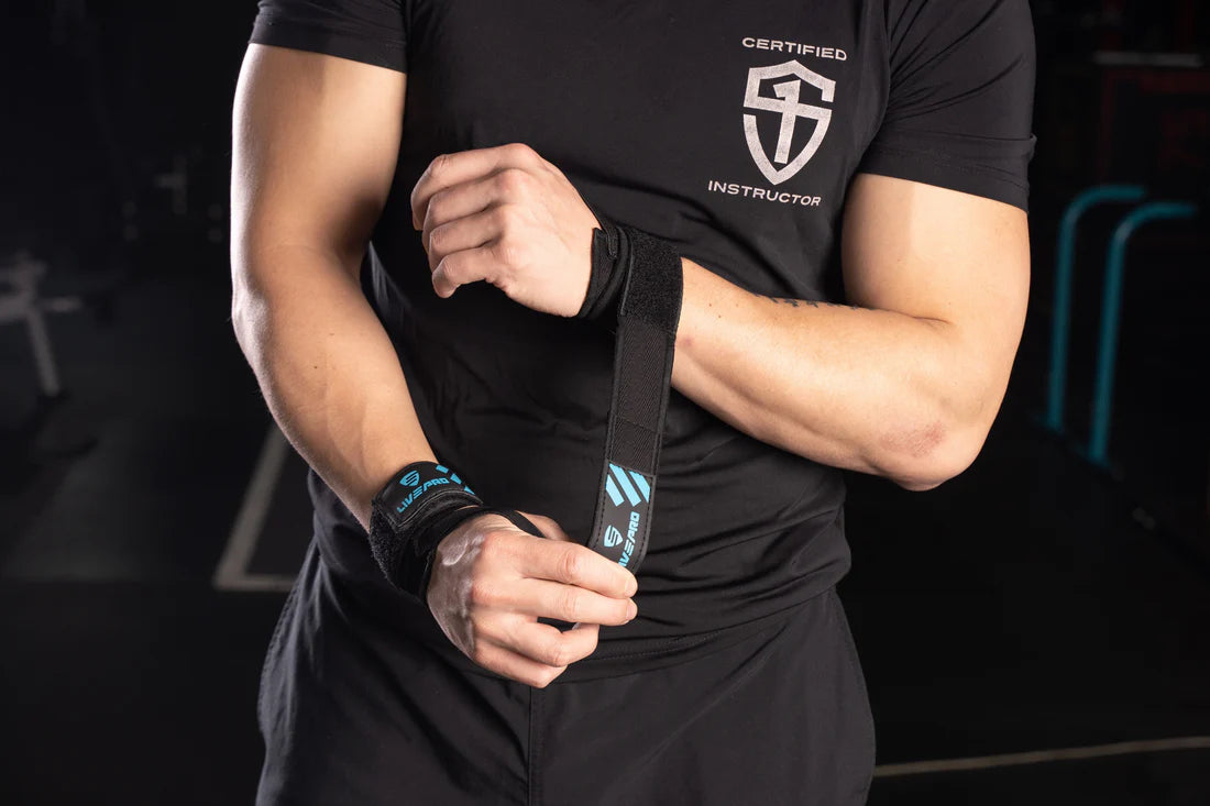 Хлопковые бинты для тяжелой атлетики LP8702, 57.5 см