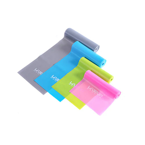 Эспандер лента LiveUp TPE Band для йоги и фитнеса