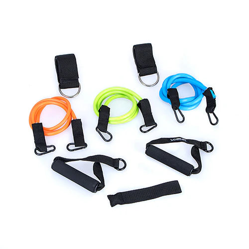 Набор эспандеров LiveUp для пилатеса, йоги и фитнеса