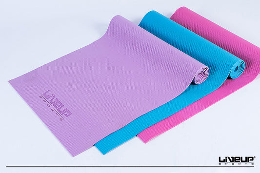 Коврик для йоги LivePro LS3231, нескользящий ПВХ 4 мм