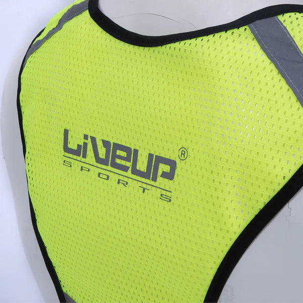 Светоотражающий жилет LiveUp для безопасности в темноте