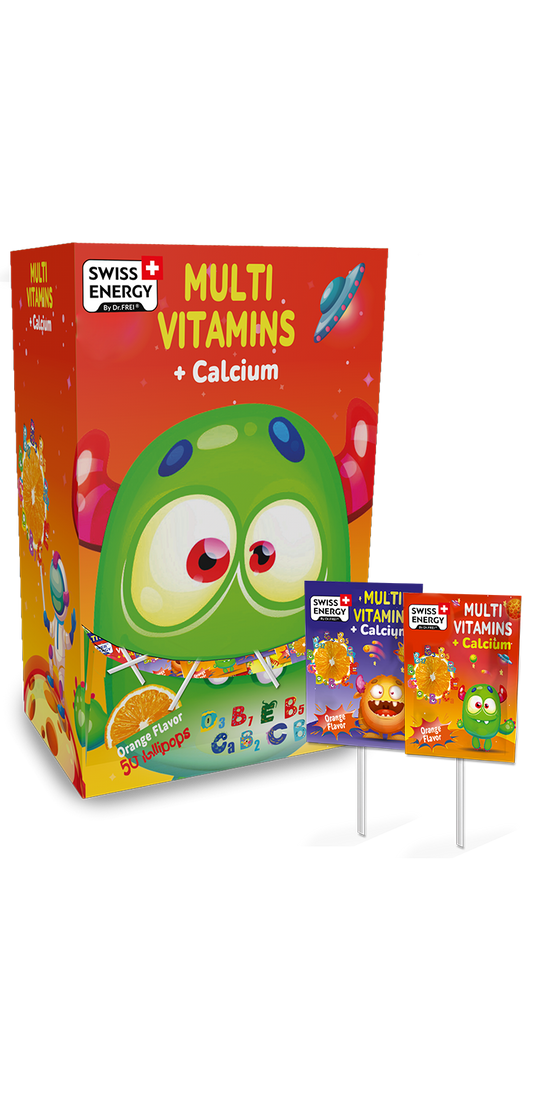 Леденцы Multivitamins Calcium, 10 витаминов для детей