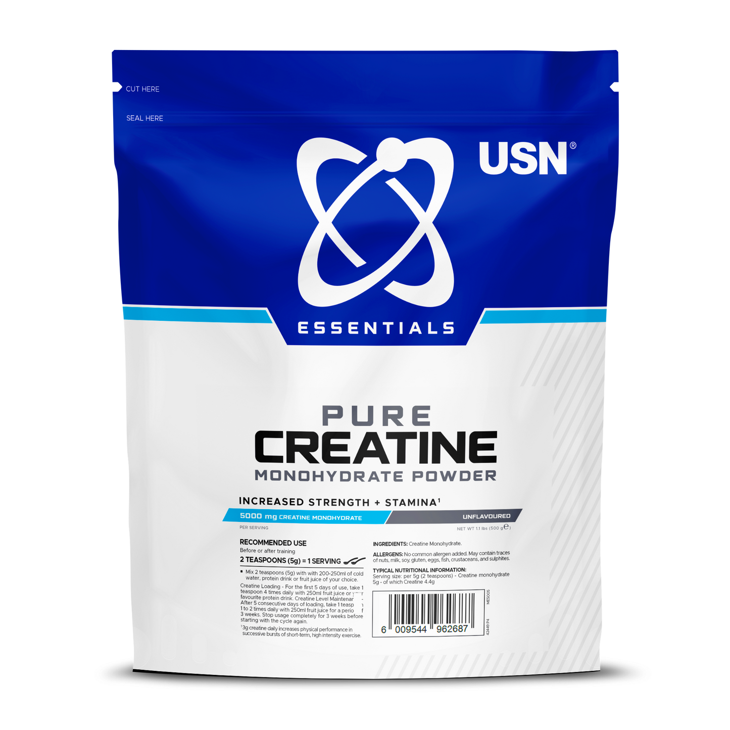 USN Creatine моногидрат для силы и выносливости