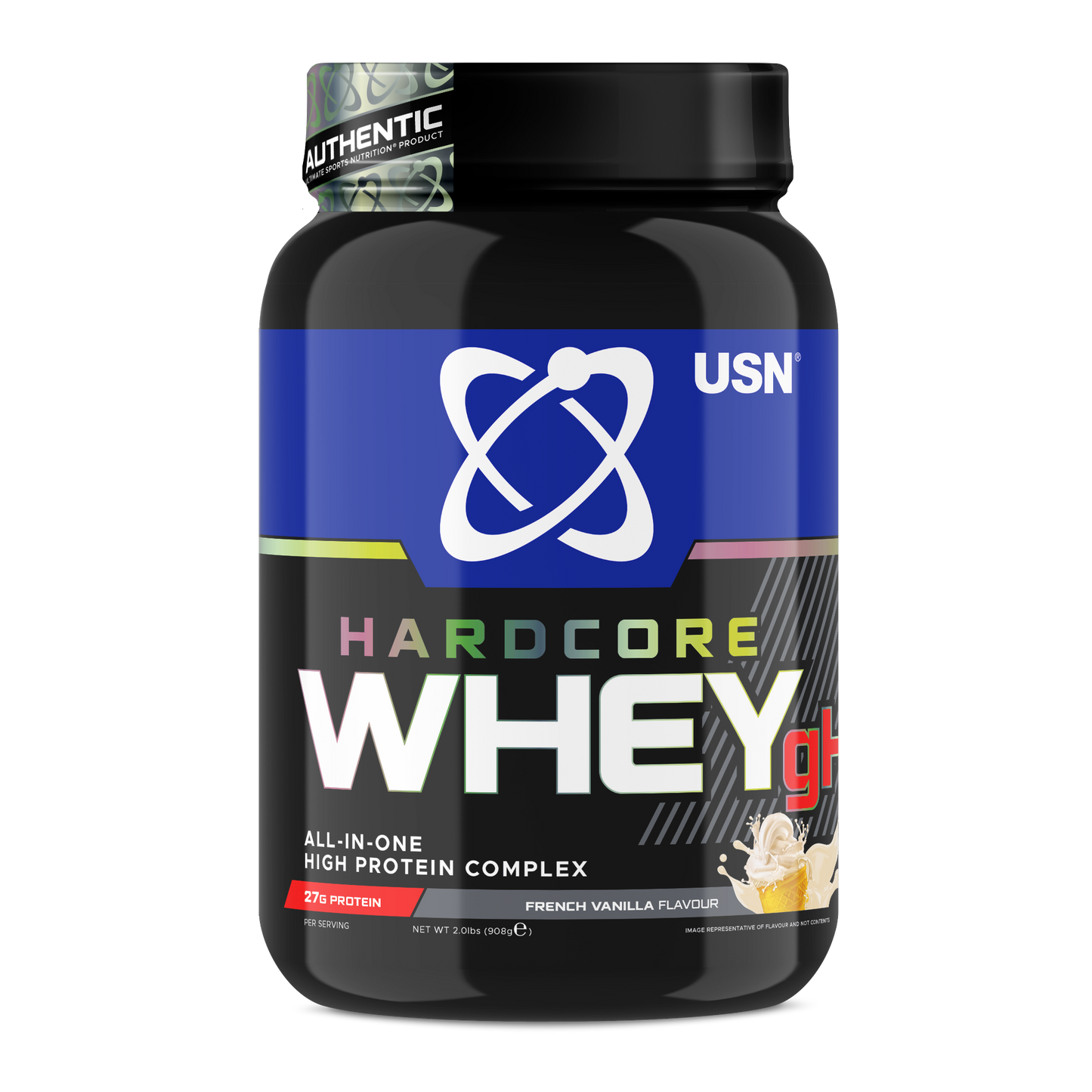 USN Hardcore Whey, сывороточный протеин для мышечной массы