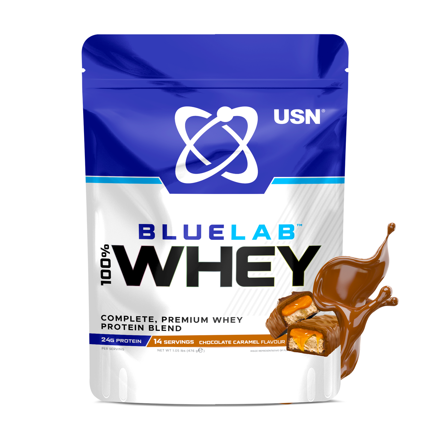 Сывороточный протеин USN Blue Lab Whey для роста мышц
