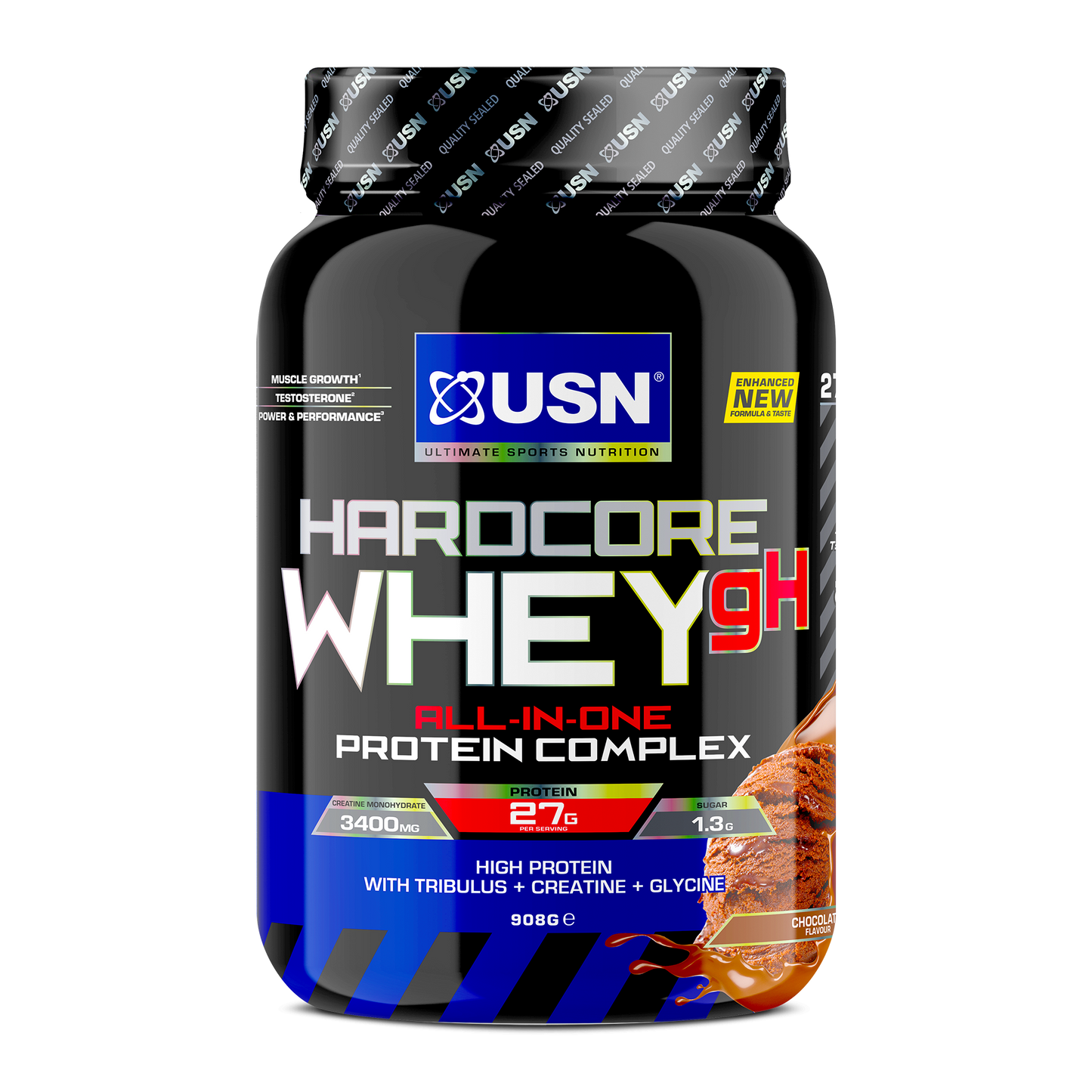 USN Hardcore Whey, сывороточный протеин для мышечной массы