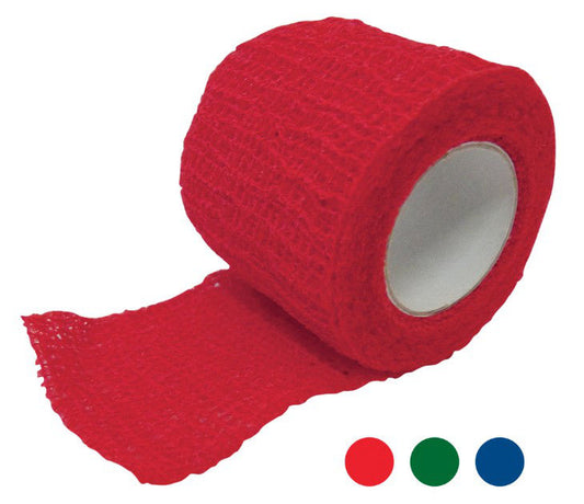 Самоприлипающий фиксирующий бинт, растяжимость 90%