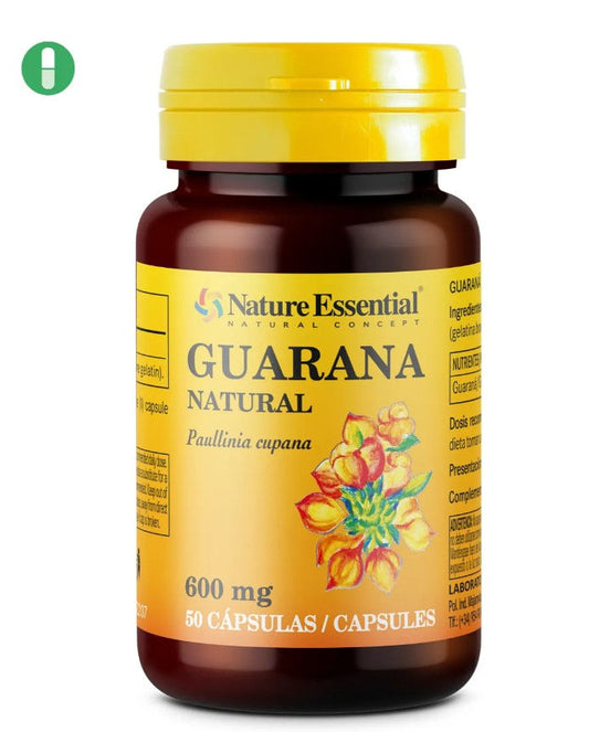 Guarana 600 mg. 50 caps.