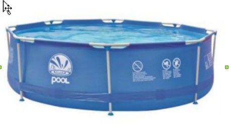 Бассейн каркасный Round Steel Frame Pool, 360х76 см