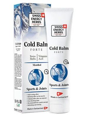 Охлаждающий бальзам Swiss Energy Cold Balm для травм