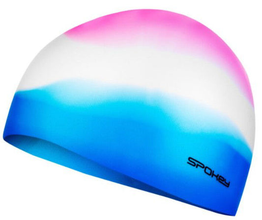 Шапочка для плавания силиконовая, сохраняет сухость волос