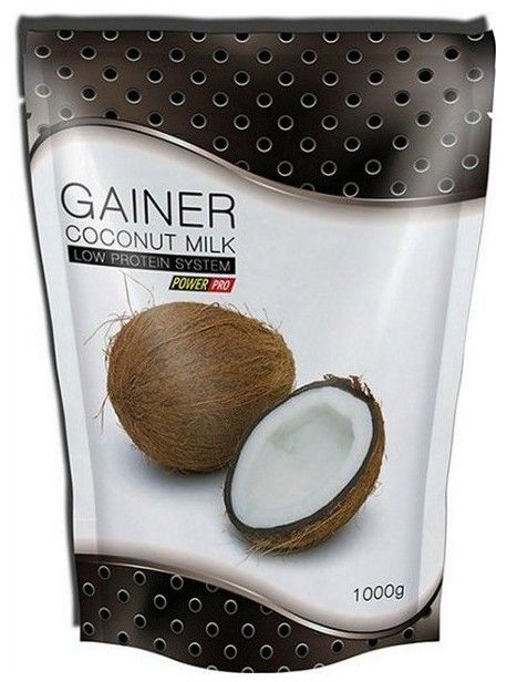 Low-protein gainer, flavor "coconut milk", 1kg