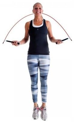 Скакалка утяжеленная с подшипником для тренировок