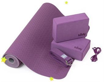 Yoga flow purple set