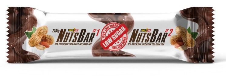 Низкоуглеводный батончик Nuts bar, перекус без сахара