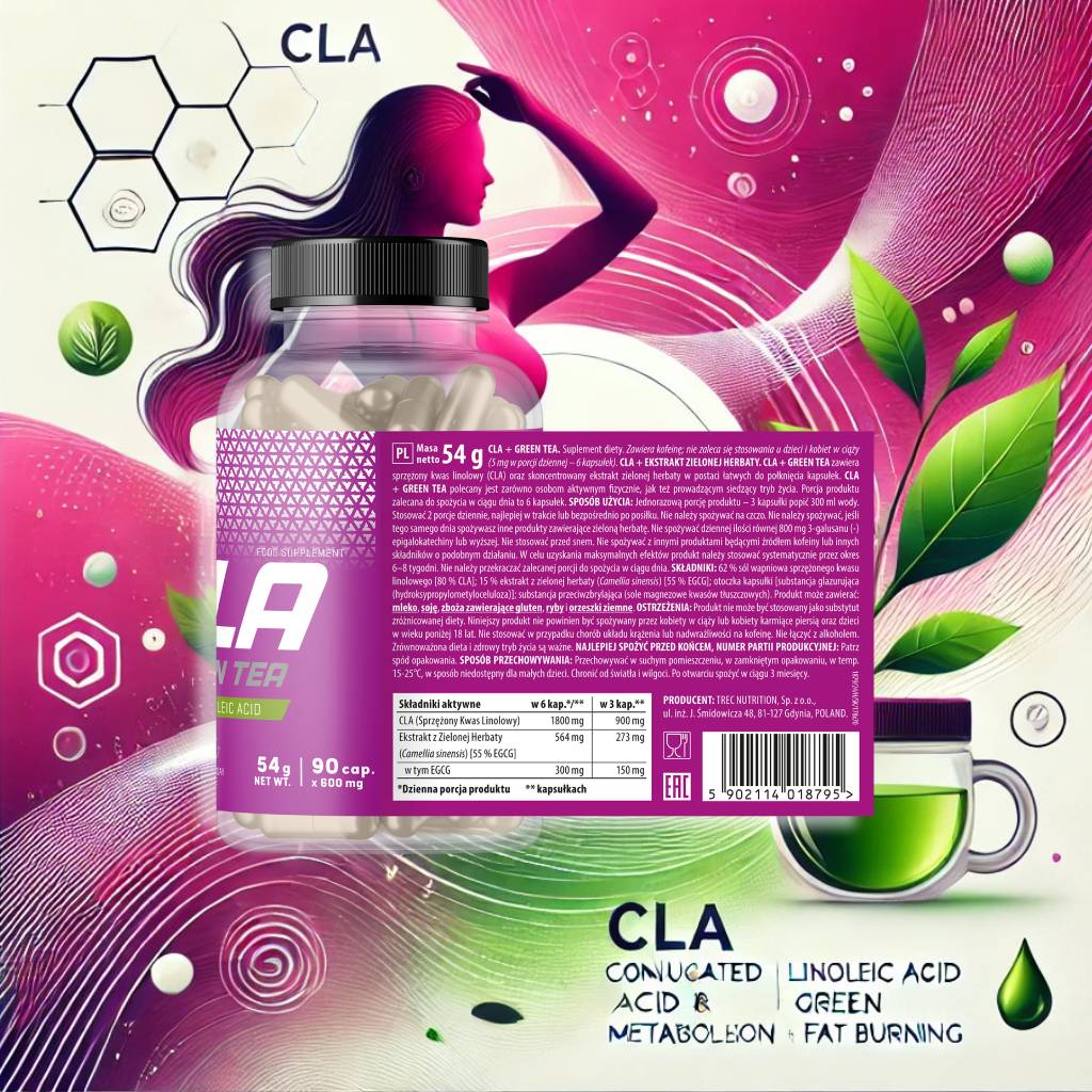 CLA + GREEN TEA 90caps