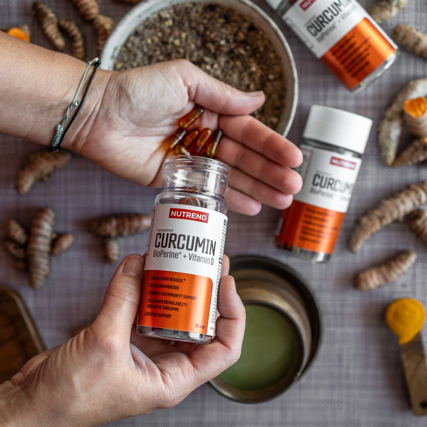 Curcumin + Bioperine + Vitamin D, мощный комплекс для здоровья