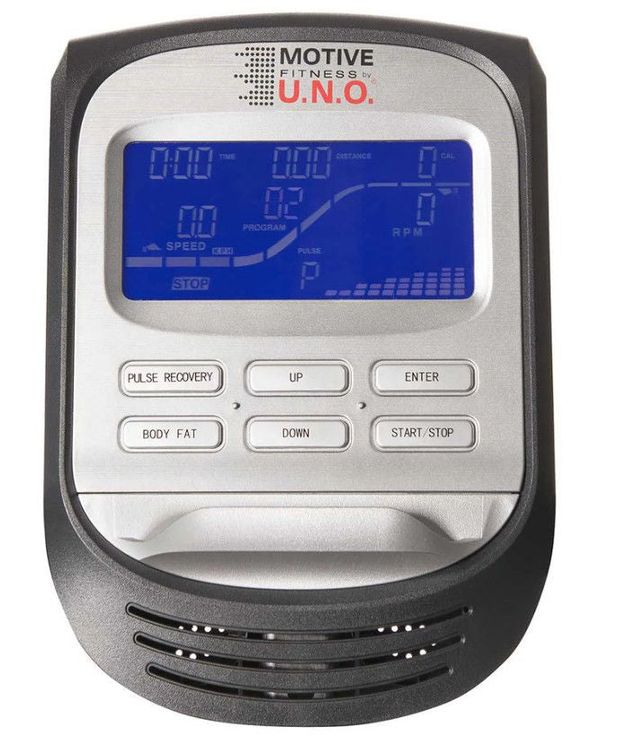 Велоэргометр ET 1000, 24 уровня нагрузки, ЖК-дисплей