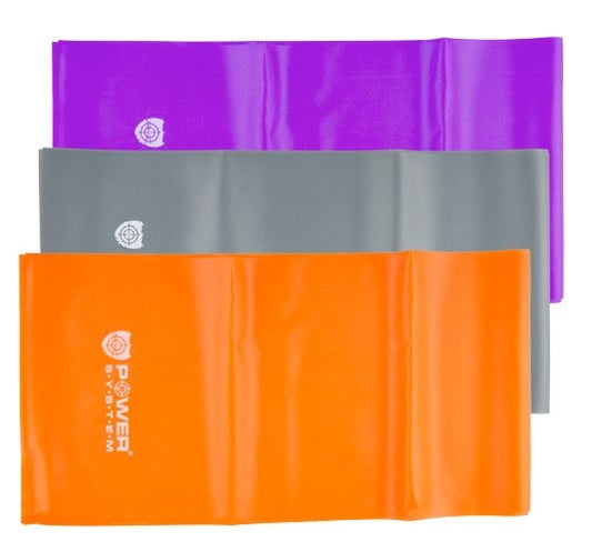 Эластичные ленты для фитнеса, набор 3 шт